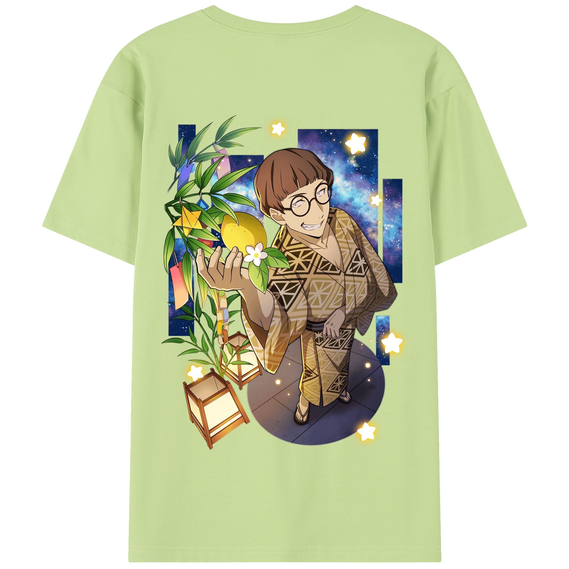 （画像用） 文豪ストレイドッグス Bungo Stray Dogs 綿100％半袖Tシャツ（背面プリント）
